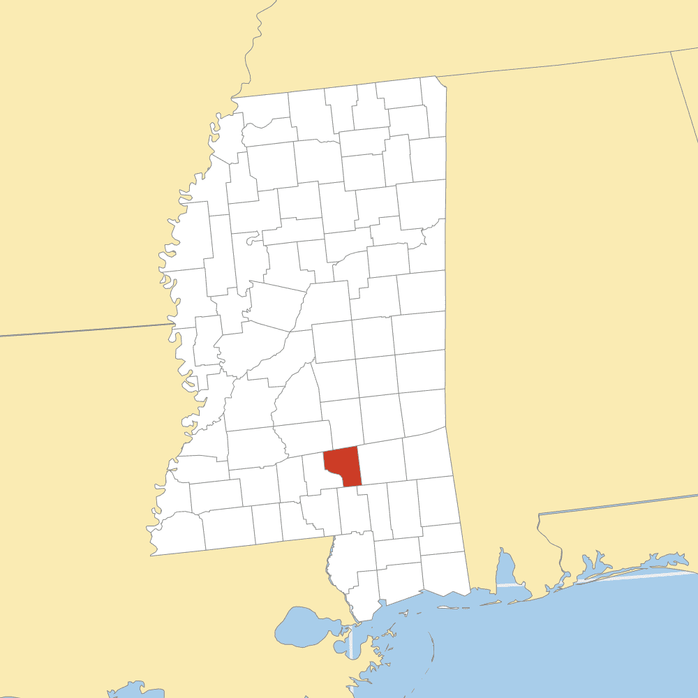 covington county map