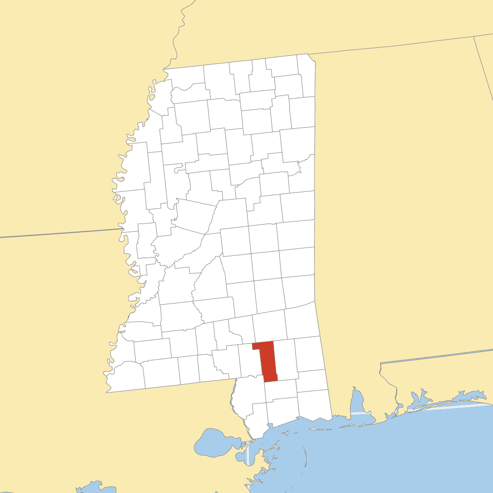 forrest county map