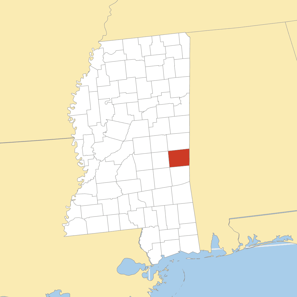 lauderdale county map