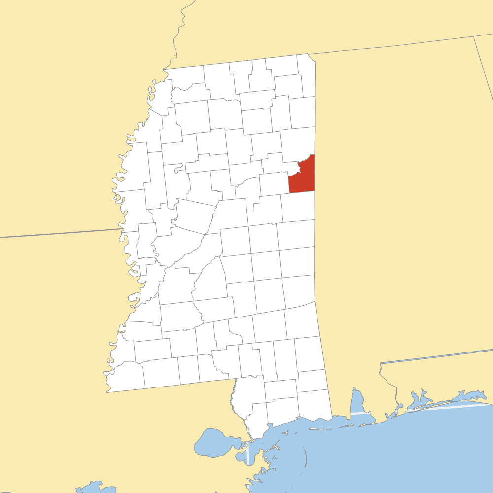 lowndes county map