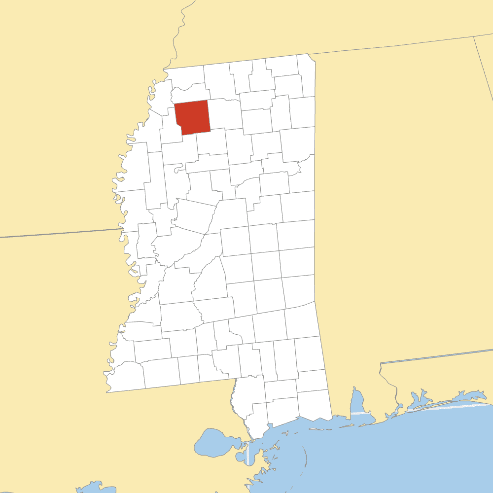 panola county map
