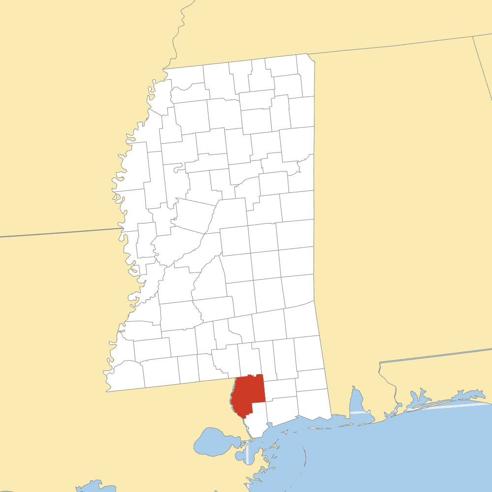 pearl river county map