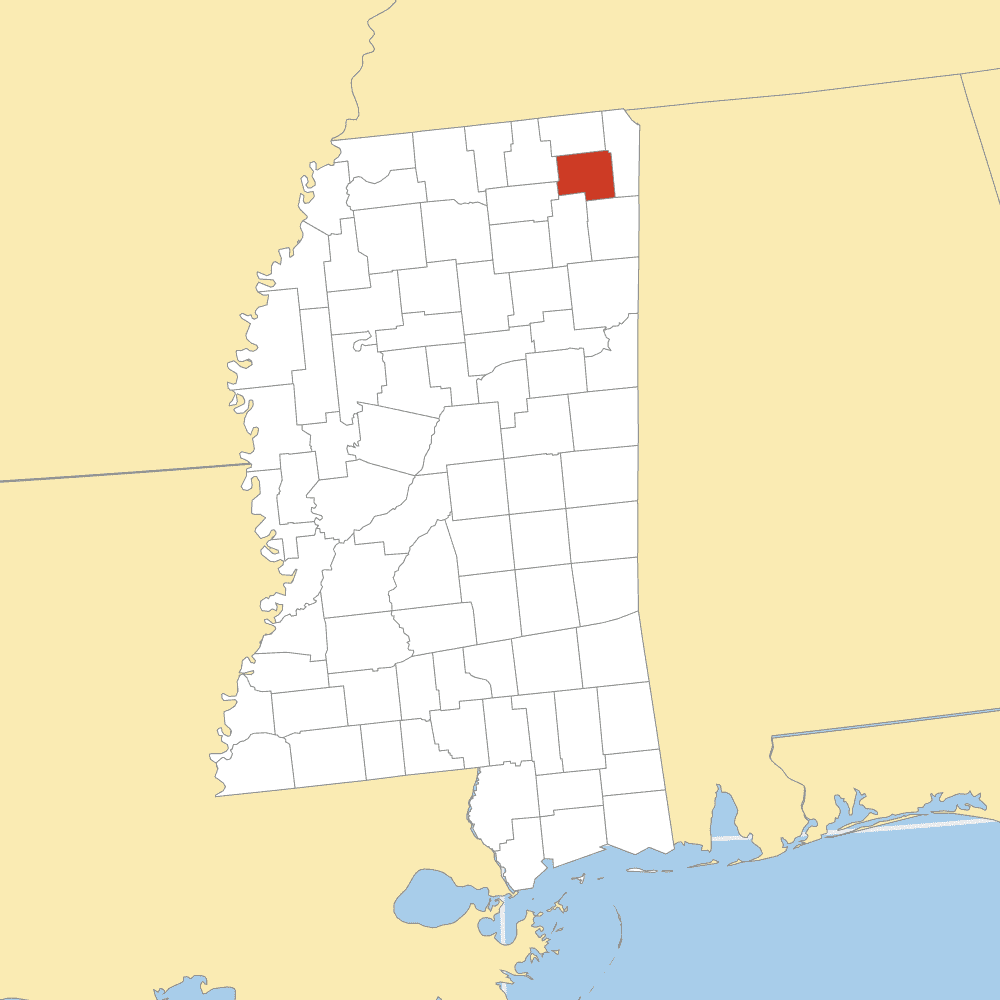 prentiss county map