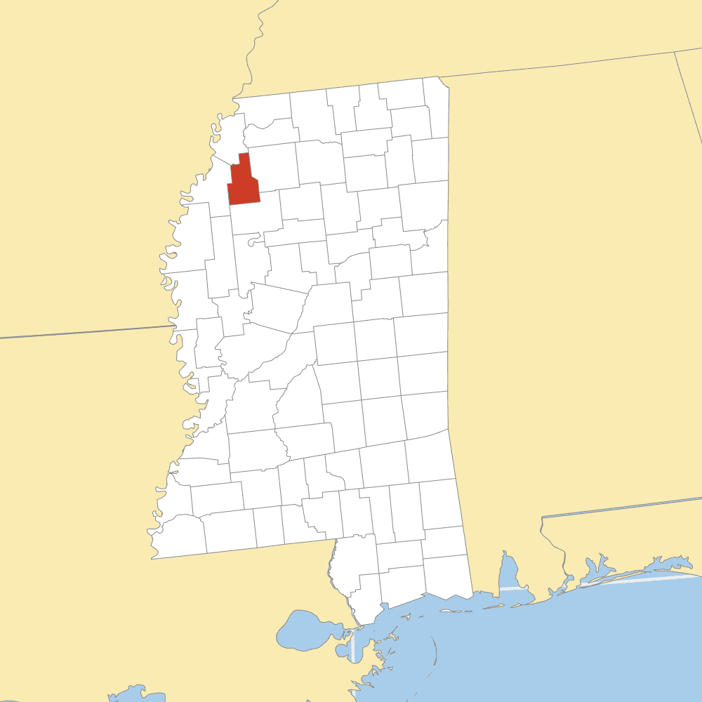 quitman county map