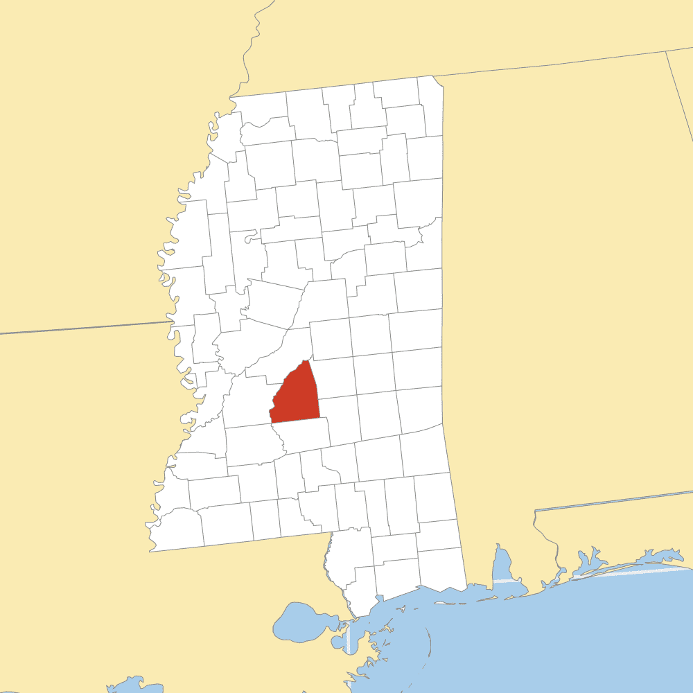 rankin county map