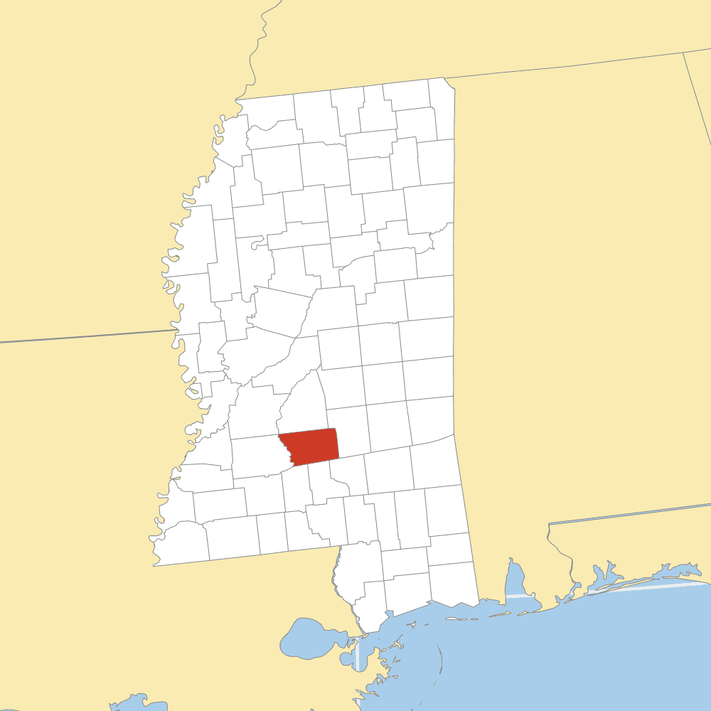 simpson county map